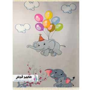 فرش کودک طرح فیل کد 100254