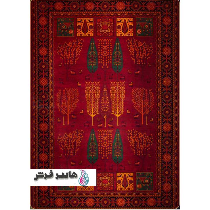 پاسیو لاکی فرش الماس کویر طرح بلوچ پاسیو لاکی - Image 1