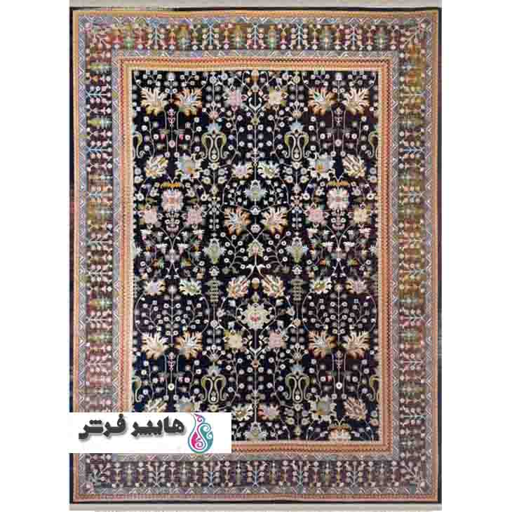 157483 فرش سلطان آباد طرح 157483 مشکی - Image 1